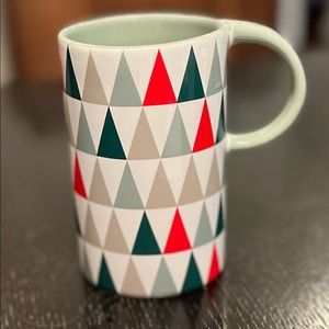 Starbucks 2017 Christmas half glazed mug